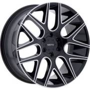 Motiv 421MB Medallion Black Machined Wheels